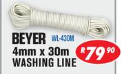Beyer 4mm x 30m Washing Line WL-430M