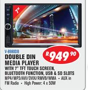 Jebson Double Din Media Player V-8980DB