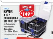 Beyer 4 In 1 Organiser & Storage Unit TPB421
