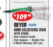 Beyer 60W Soldering Iron With Stand BSI60W