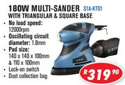 Dixon 180W Multi Sander S1A-KT01 With Triangular & Square Base