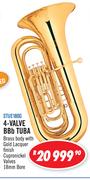 Sanchez 4 Valve BBb Tuba STUE180G