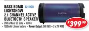 Dixon Bass Bomb Lightshow 2.1 Channel Active Bluetooth Speaker S21 RGB