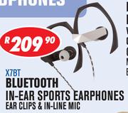 Dixon Bluetooth In-Ear Sports Earphones X7BT