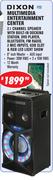 Dixon Multimedia Entertainment center 2.1 Channel Speaker P20