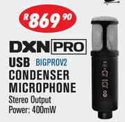 DXN Pro USB Condenser Microphone BIGPROV2