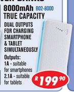 Dixon 8000 Mah True Capacity B02-8000