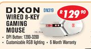 Dixon Wired 8 Key Gaming Mouse DN319