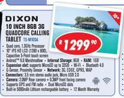 Dixon 10 Inch 8GB 3G Quad Core Calling Tablet TS-M105A