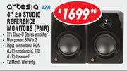 Artesia 4" 2.0 Studio Reference Monitors(Pair) M200