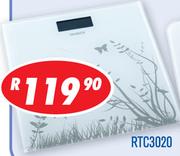 Amber Digital Bathroom Scales RTC3020