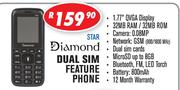Diamond Dual Sim Feature Phone STAR