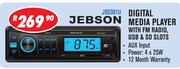 Jebson Digital Media Player With FM Radio, USB & SD Slots JB5361U