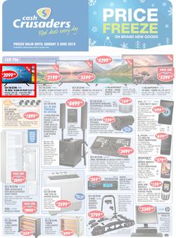 Cash Crusaders : Price Freeze (11 May - 3 June 2018), page 1