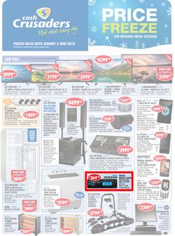 Cash Crusaders : Price Freeze (11 May - 3 June 2018), page 1