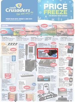 Cash Crusaders : Price Freeze (11 May - 3 June 2018), page 1