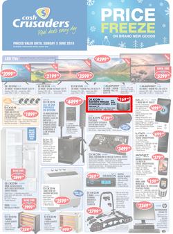 Cash Crusaders : Price Freeze (11 May - 3 June 2018), page 1