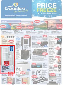 Cash Crusaders : Price Freeze (11 May - 3 June 2018), page 1