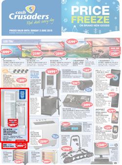 Cash Crusaders : Price Freeze (11 May - 3 June 2018), page 1