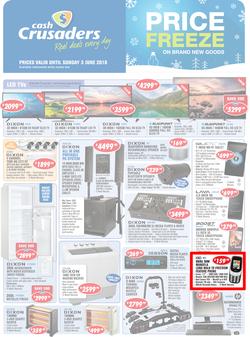 Cash Crusaders : Price Freeze (11 May - 3 June 2018), page 1