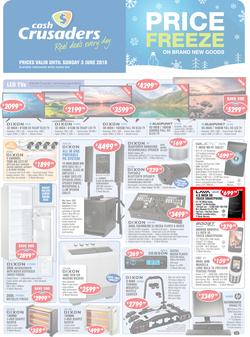 Cash Crusaders : Price Freeze (11 May - 3 June 2018), page 1
