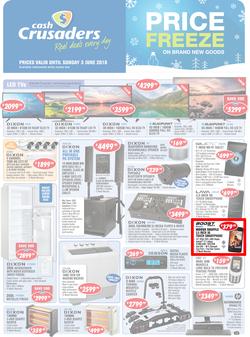 Cash Crusaders : Price Freeze (11 May - 3 June 2018), page 1