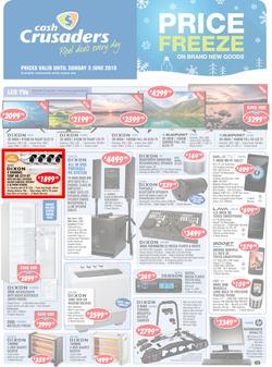 Cash Crusaders : Price Freeze (11 May - 3 June 2018), page 1
