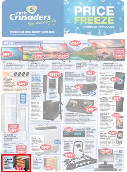 Cash Crusaders : Price Freeze (11 May - 3 June 2018), page 1
