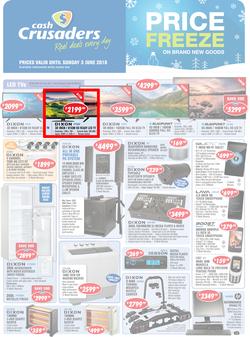 Cash Crusaders : Price Freeze (11 May - 3 June 2018), page 1