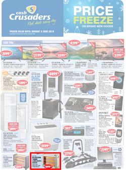 Cash Crusaders : Price Freeze (11 May - 3 June 2018), page 1