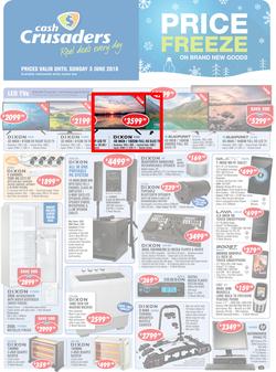 Cash Crusaders : Price Freeze (11 May - 3 June 2018), page 1