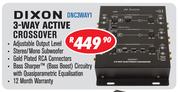Dixon 3 Way Active Crossover DNC3WAY1