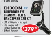 Dixon Bluetooth FM Transmitter & Handsfree Car Kit BT67