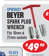 Beyer Spark Plug Wrench SPW16X21