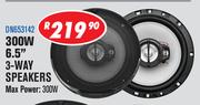 Dixon 300W 6.5" 3 Way Speakers DN653142