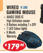 Rippa Wired Gaming Mouse R-386