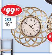 Assorted Wall Clock 16" 2873
