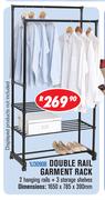 Double Rail Garment Rack YJ3090B