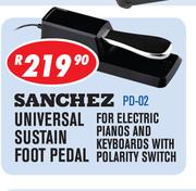 Sanchez Universal Sustain Foot Pedal PD-02