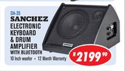 Sanchez Electronic Keyboard & Drum Amplifier With Bluetooth DA-35 