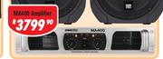 DXN Pro Professional Power Amplifier MA-400