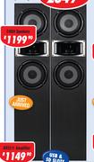 Dixon Dual 6.5 Inch Stereo Tower Speakers (Pair) E1009