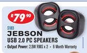 Jebson USB 2.0 PC Speakers S183