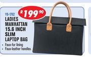 Ladies Manhattan 15.6 Inch Slim Laptop Bag YB-1762