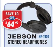 Jebson Stereo Headphones HP-T650