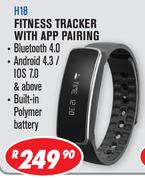 Dixon Digital Fitness Tracker With App Pairing H18