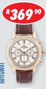 Aviator Analogue Watch 6811GWHT