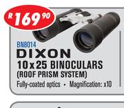 Dixon 10 x 25 Binoculars BN8014