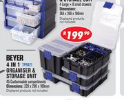Beyer 4-In-1 Organiser & Storage Unit