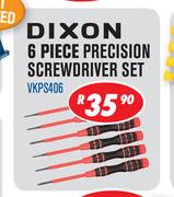 Dixon 6-Piece Precision Screwdriver Set VKPS406